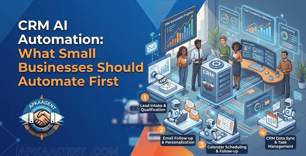 CRM AI Automation: What Small Businesses Should Automate First