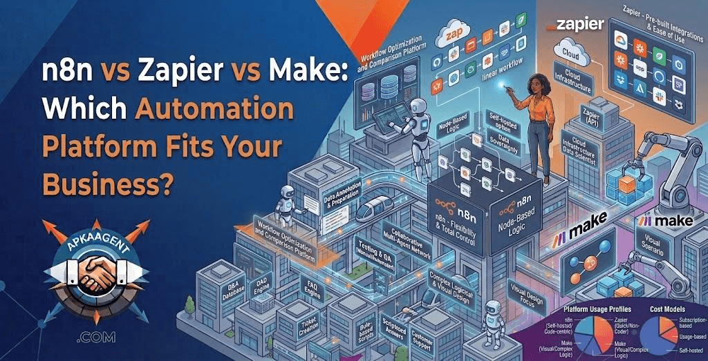 n8n vs Zapier vs Make: Which Automation Platform Fits Your Business?
