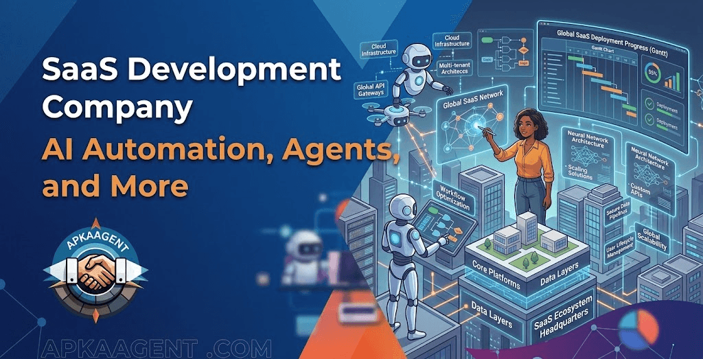 SaaS Development Company: AI Automation, Agents, and More