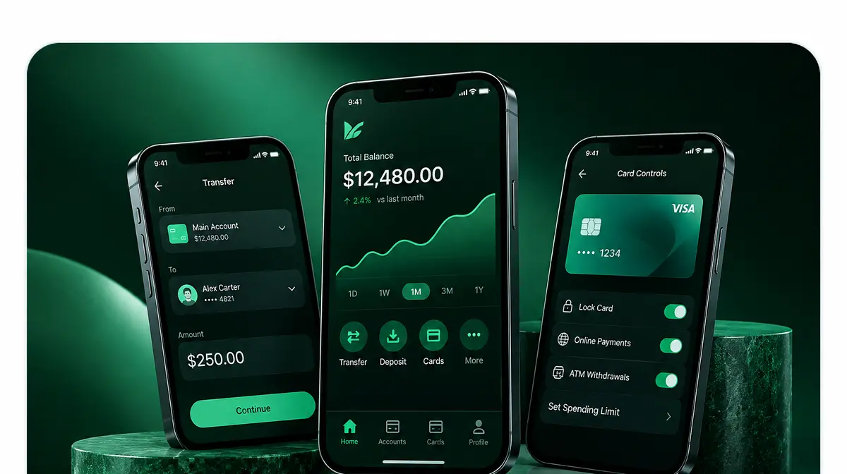 Cove Banking — Secure customer portal for account and billing