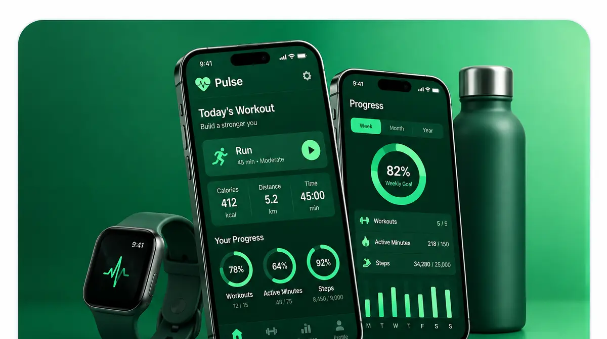 Pulse Mobile — Cross-platform app for real-time team activity