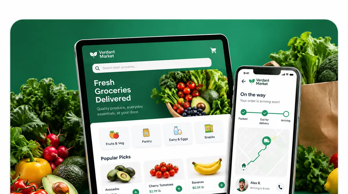 Verdant Market — Self-serve marketplace with built-in checkout