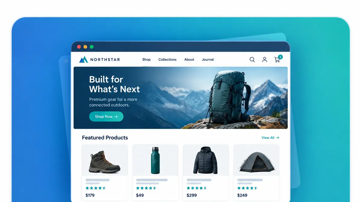 Northstar Commerce — Conversion-focused storefront that feels premium